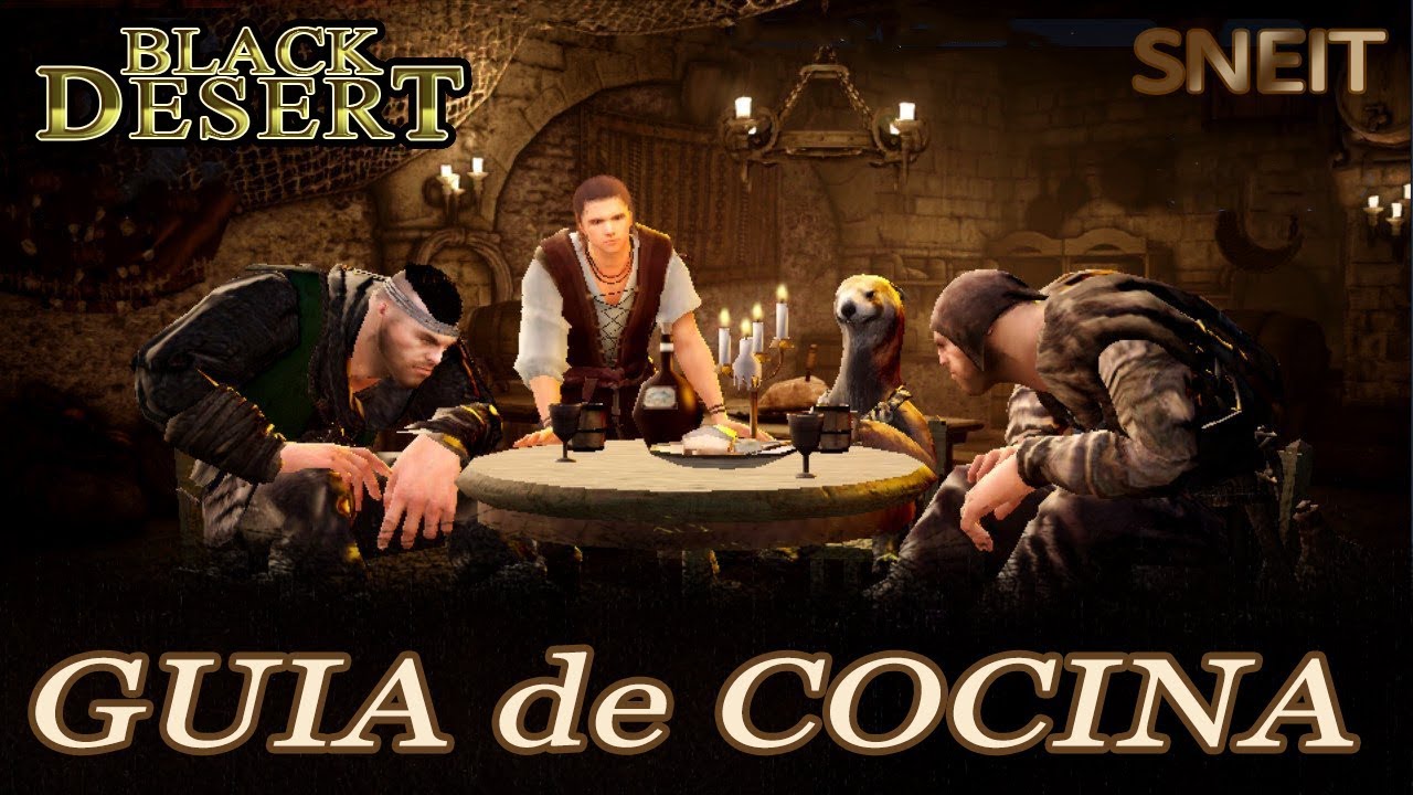 Black Desert Guia Cocina - COMO COCINAR a 1 SEGUNDO para Hacer Mucha Plata  🏮🏮🏮