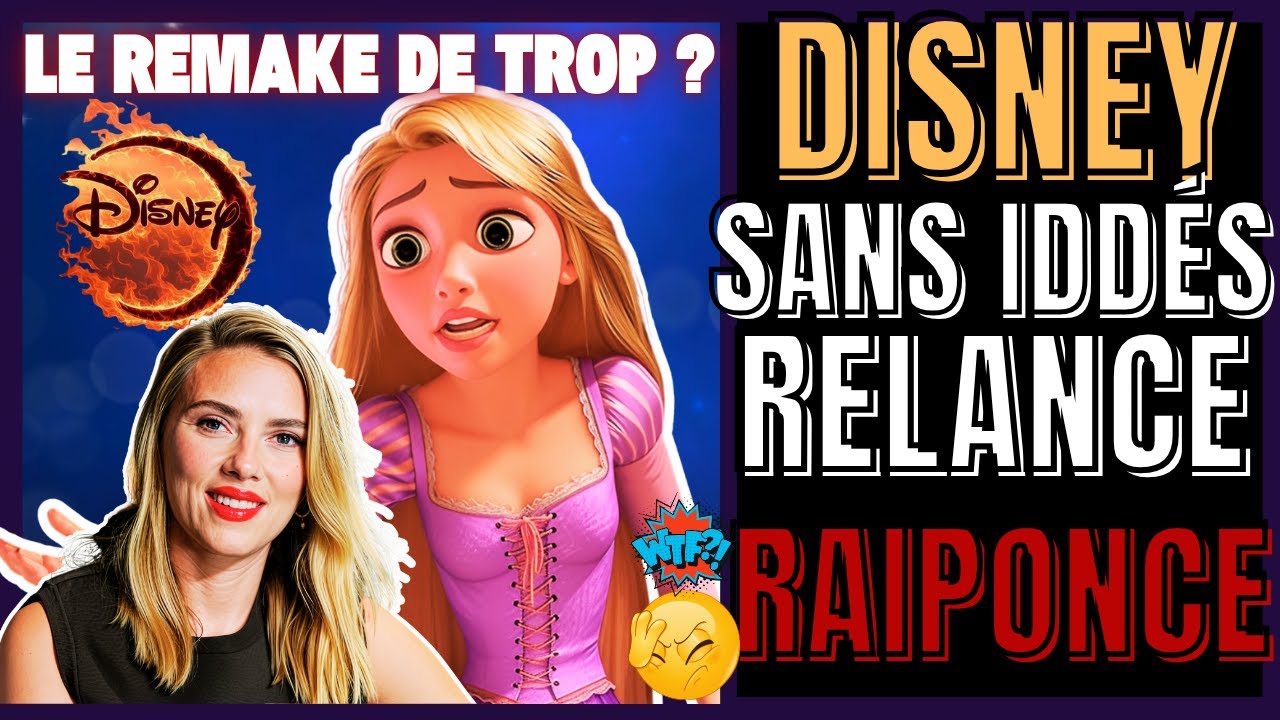 Disney relance le remake de Raiponce : Scarlett Johansson en m&eacute;chante ?