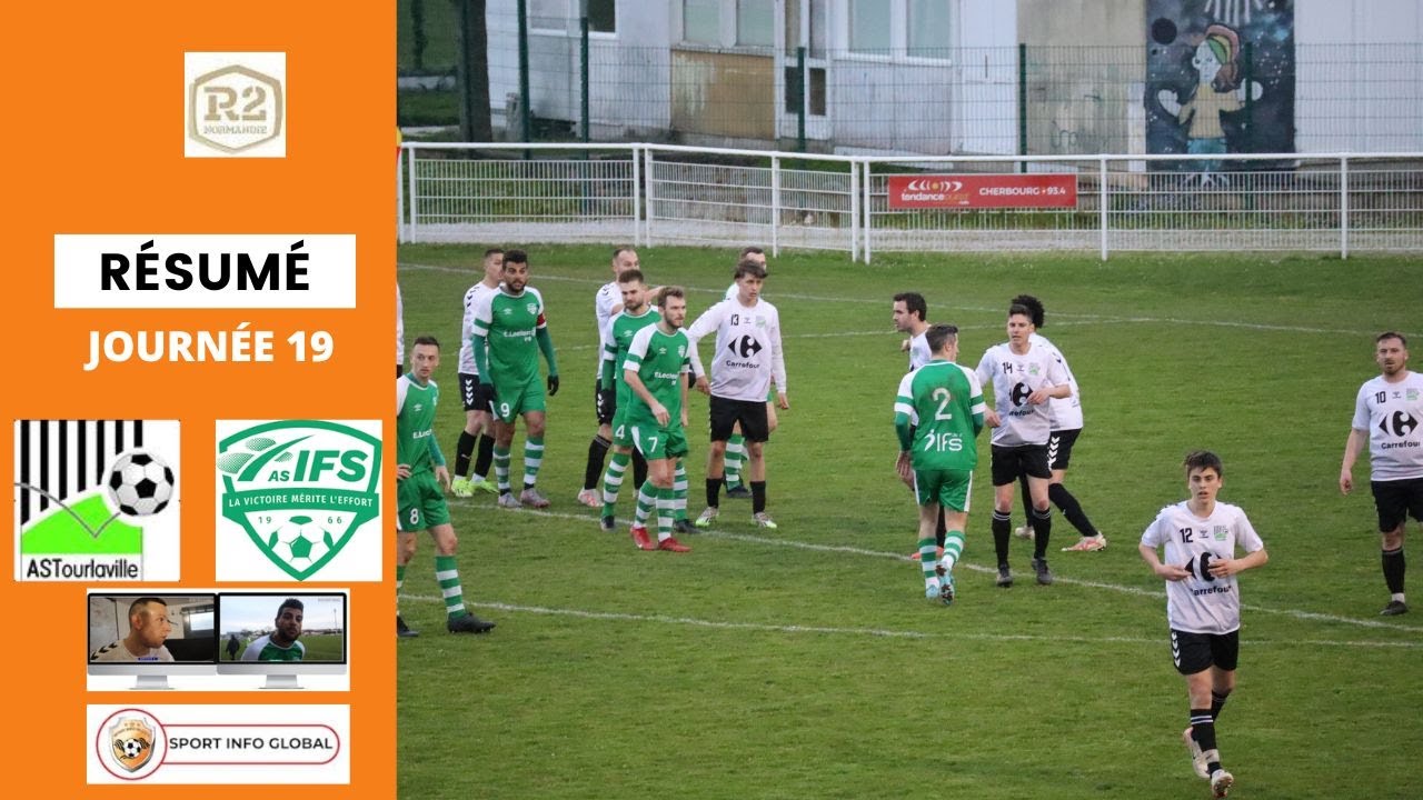 RÉSUMÉ RÉGIONAL 2 : AS TOURLAVILLE -  AS IFS (1-0)
