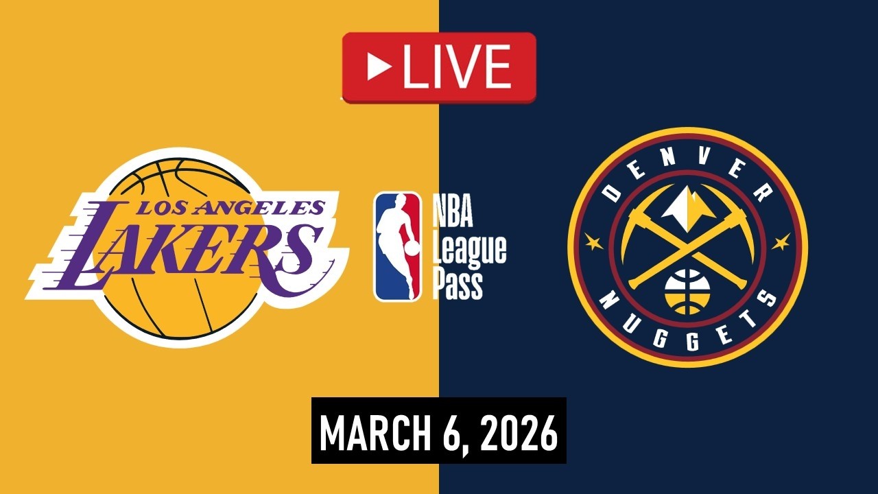 NBA LIVE! Los Angeles Lakers vs Denver Nuggets | Mar. 6, 2026 | Nuggets vs Lakers NBA LIVE 2K26