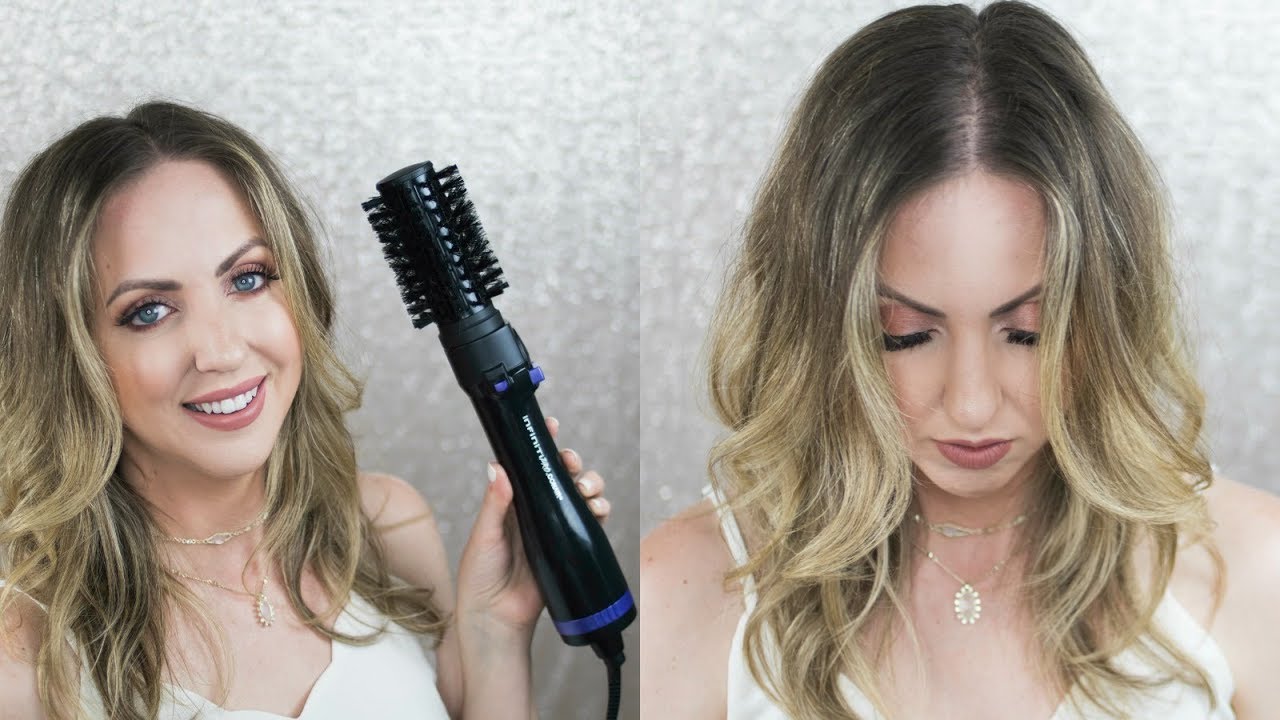 Blowout + Beachy Waves with One Tool? Trying the Conair Infiniti PRO Spin Air Brush Styler