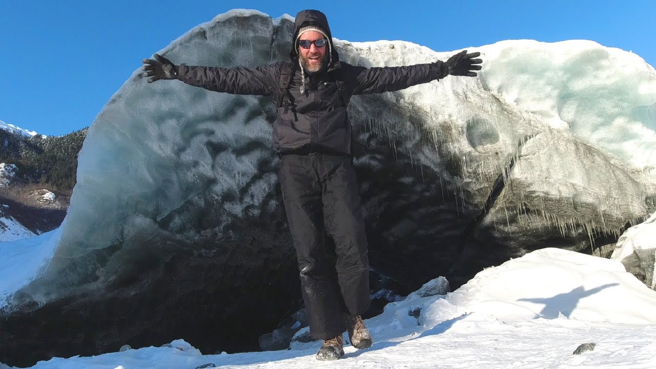 Exploring Strange Ice Caves in ALASKA