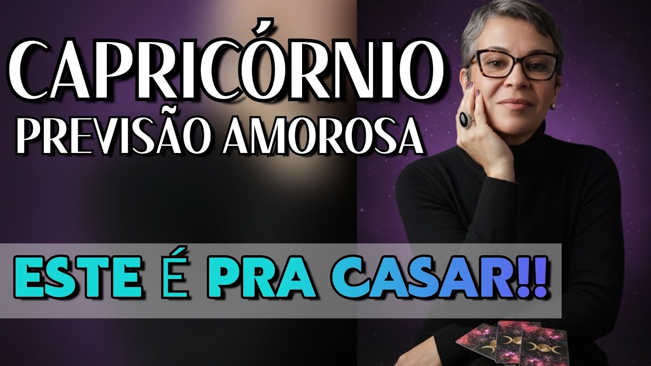 💜CAPRICÓRNIO || ESTE É PRA CASAR!! 😃💍💐🎩 #tarot  #amor  #capricórnio 