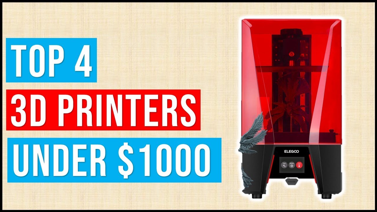 Best 3D Printers Under $1000 | Top 4 3D Printers Review | Find the Perfect 3D Printer Under $1000