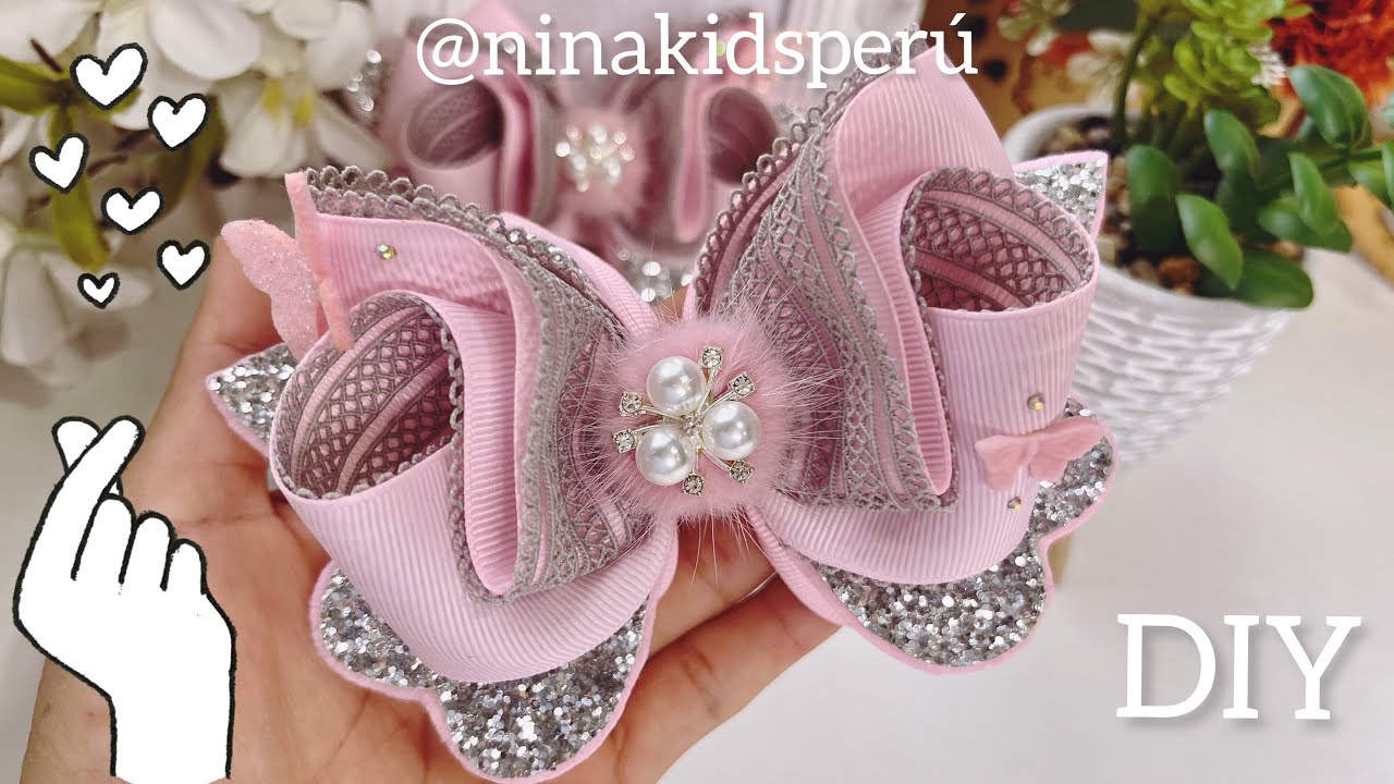Lazo estilo mariposa 🦋 🎀 lazos que amarás y venderas con listón de 4 cm | Ties with a 4 cm ribbon