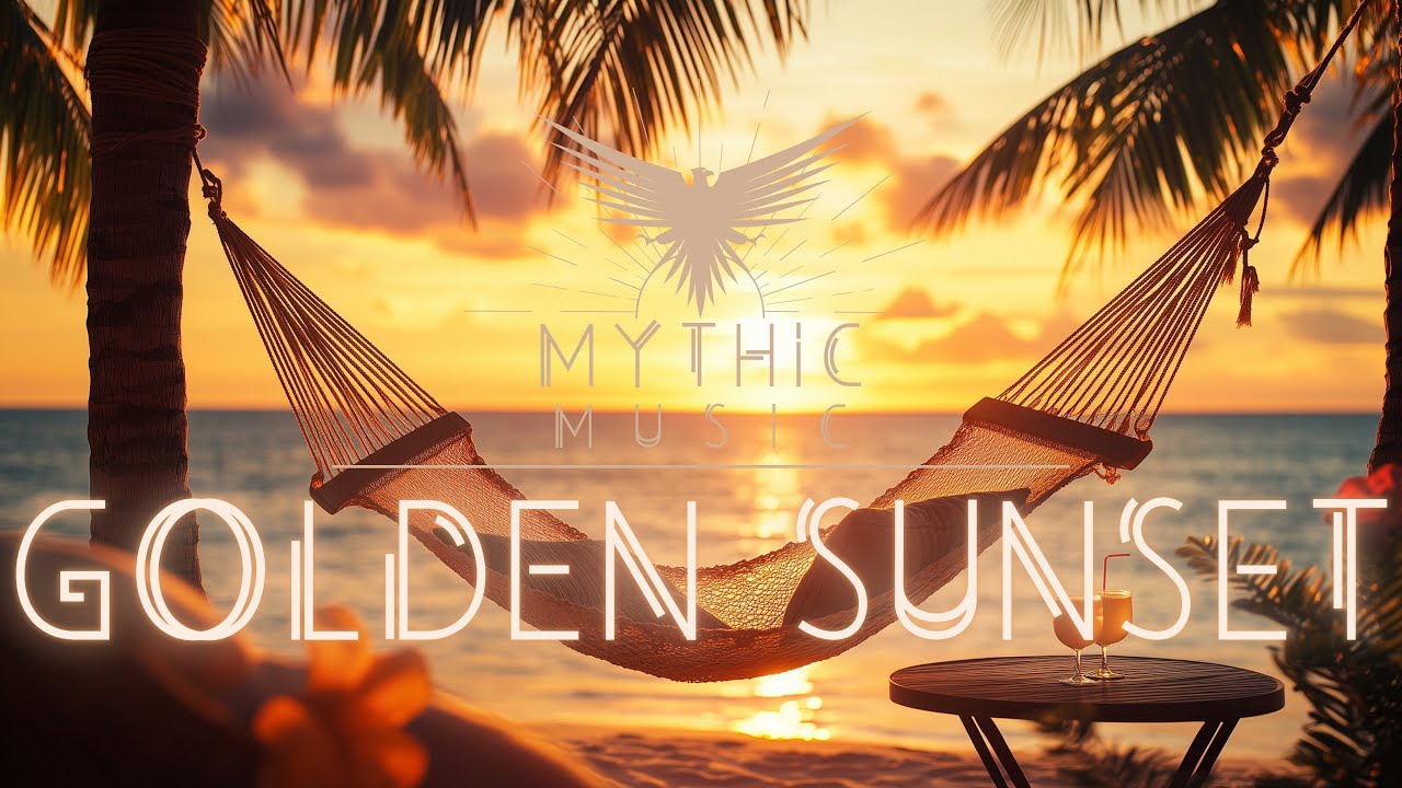 Golden Sunset Vibes | Chillout Deep House Music | Relaxing Summer Beach Club | Tropical Bar Lounge