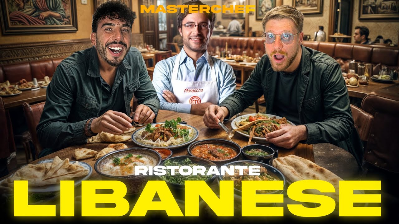 PROVIAMO IL MIGLIOR RISTORANTE LIBANESE DI MILANO - ASSURDO LO CHEF ERA UN CONCORRENTE DI MASTERCHEF