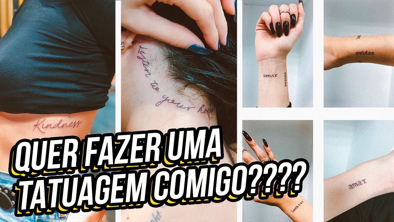 MINHAS NOVAS TATUAGENS + GANHE UMA TATTOO!!! 😱 | Nah Cardoso