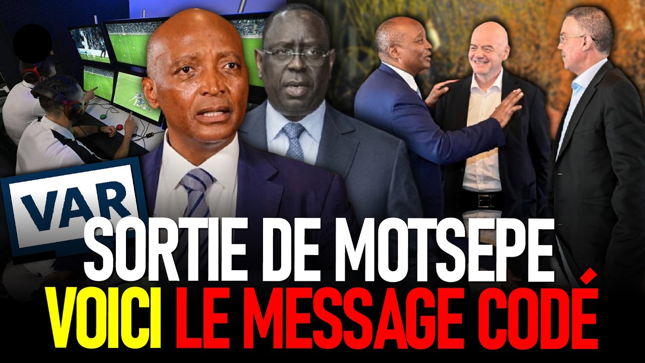 CAF et Patrice Motsepe Démasqués ! Voici le Message Codé