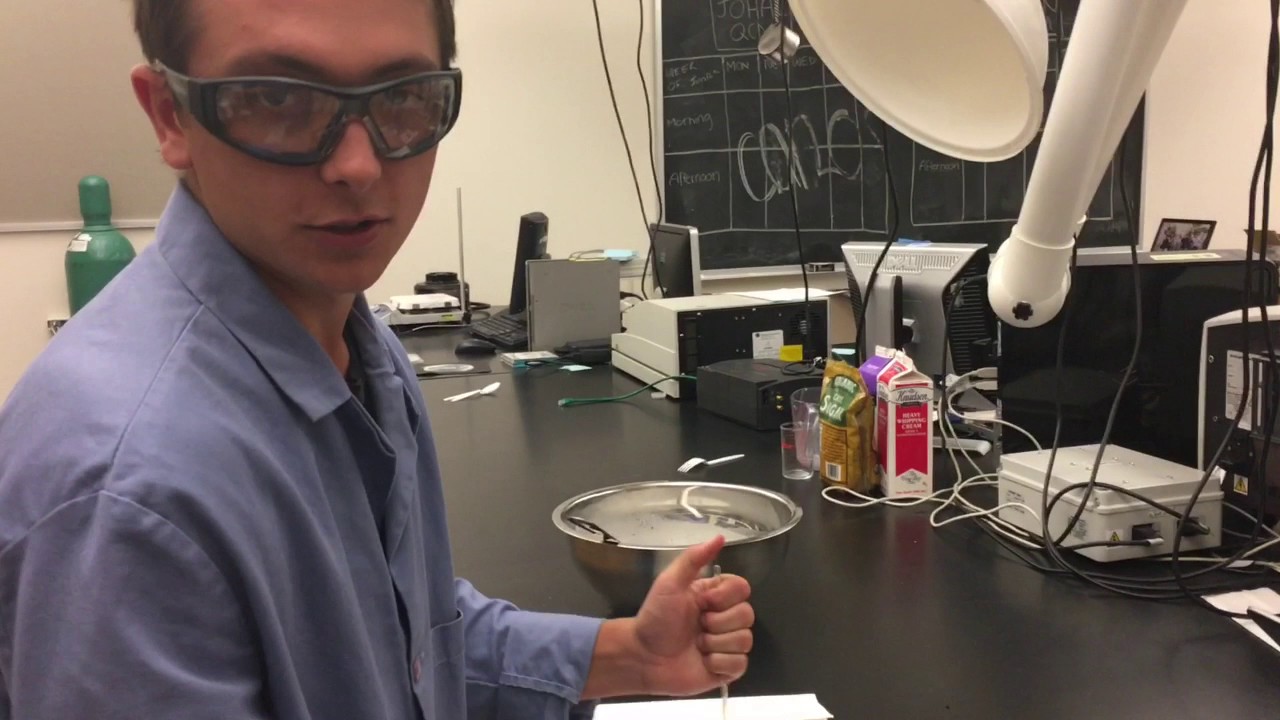 Johal Lab on making ice-cream using liquid nitrogen