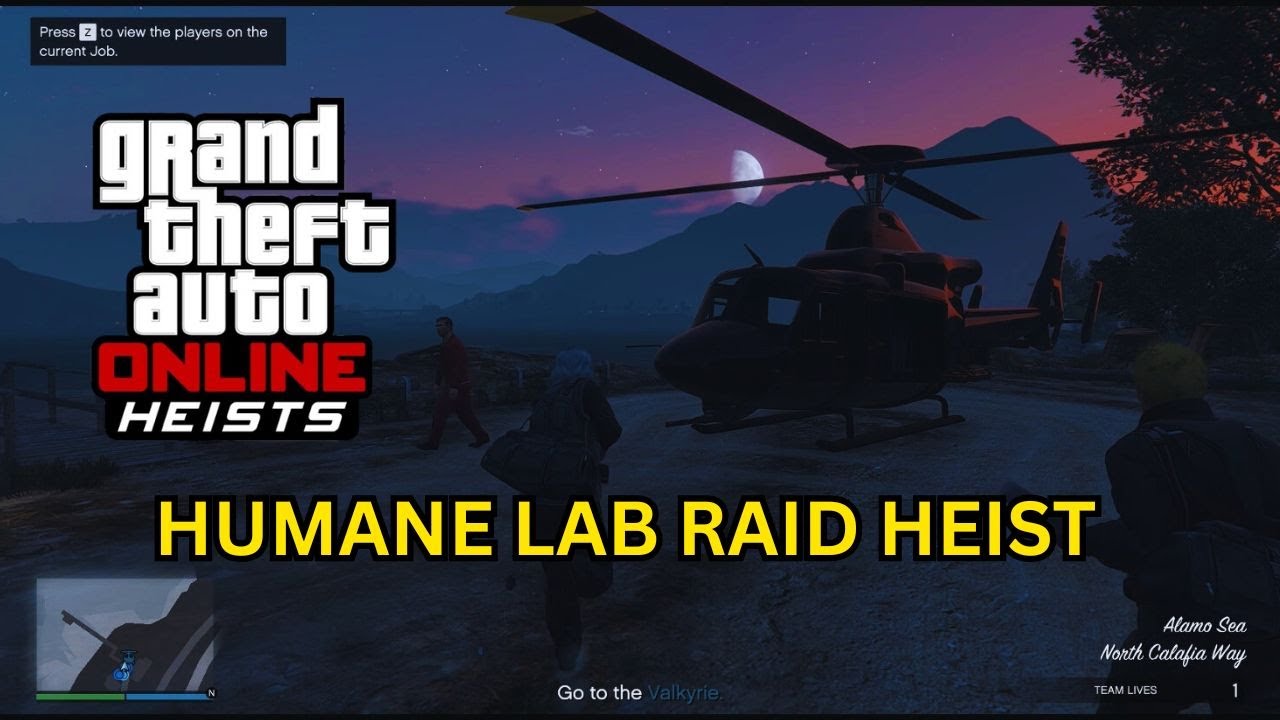 GTA ONLINE HUMANE LAB RAID FINAL HEIST COMPLETE #gtaonlineheists #gtamission #gtaonline .