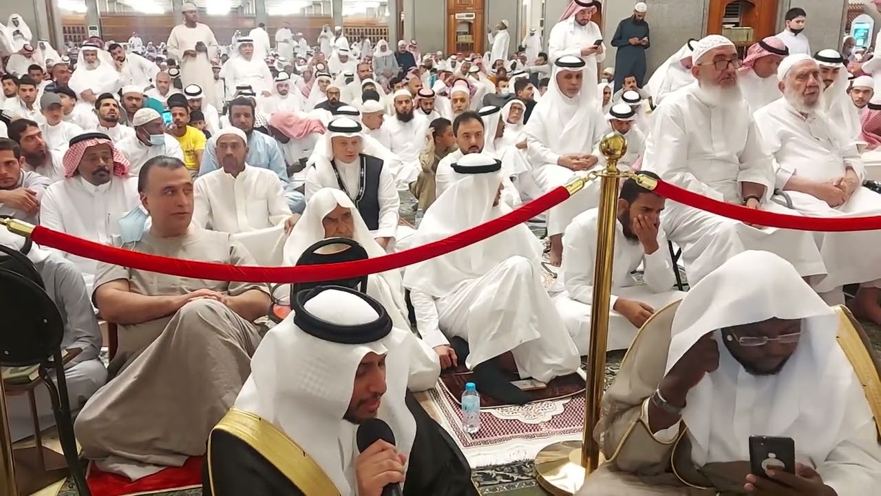 تكبيرات عيد الفطر المبارك#1 شوال 1443هـ# من رحاب مسجد قباء