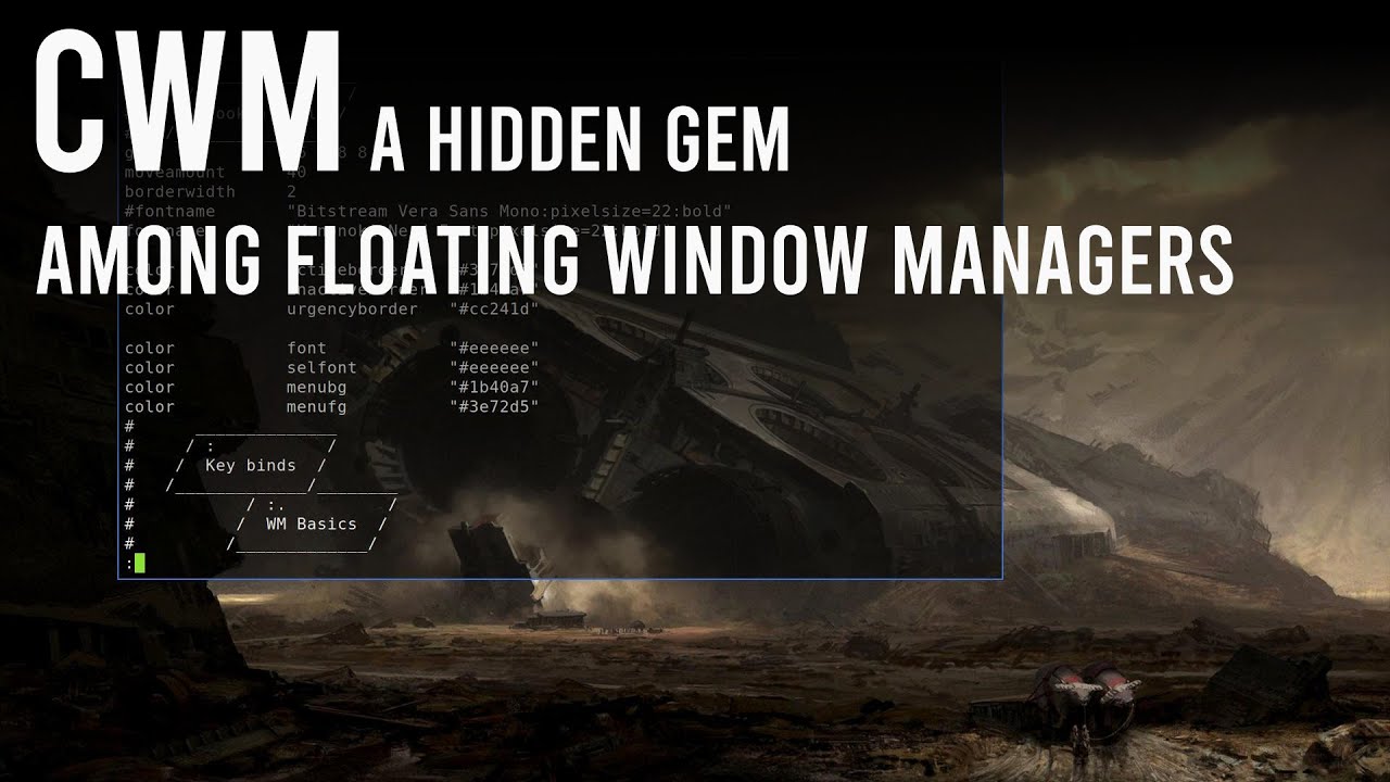CWM on Linux - hidden gem among WMs
