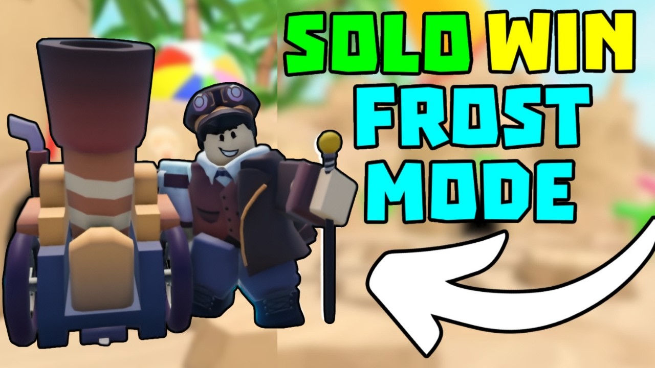 SOLO Frost Mode победа с Firework Technician + полный гайд | TDS Tower Defense Simulator