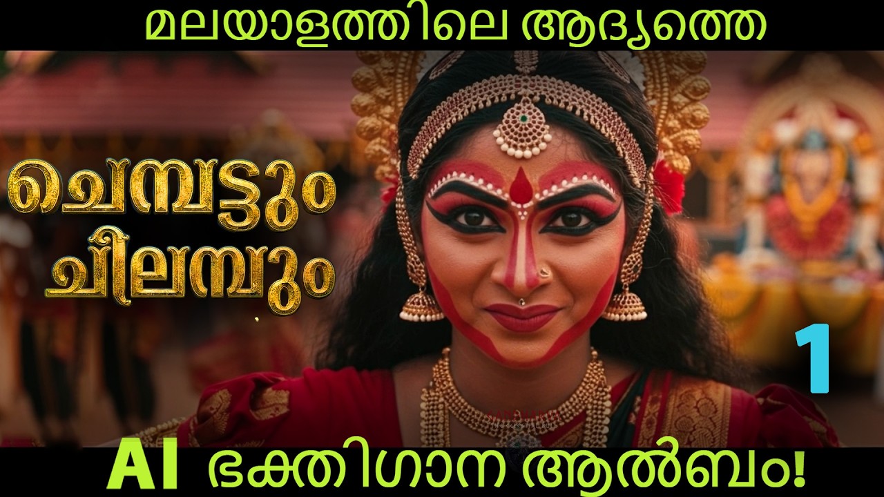 മലമുകളിന്നൊരു മുത്തു കിലുങ്ങി | Malamukalinnoru Muthu Kilungi | Chembattum Chilambum 4K AI Song 1