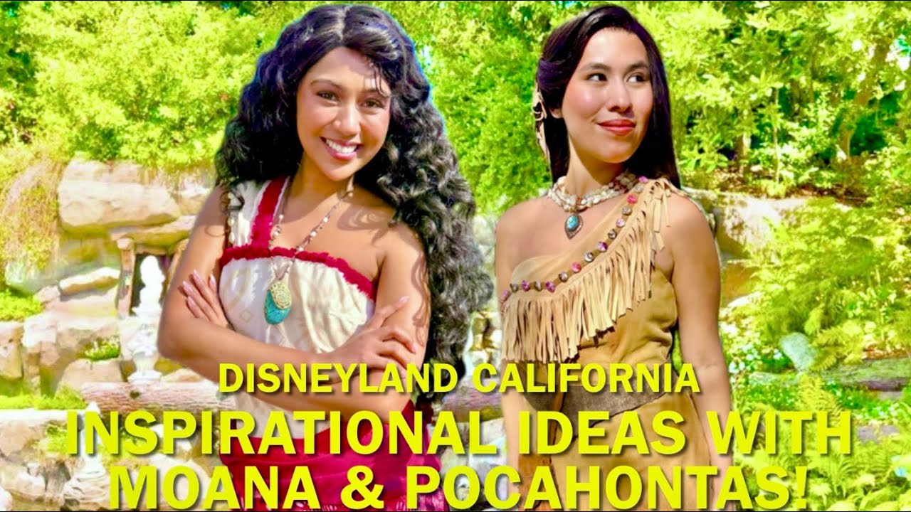 Moana & Pocahontas Share INSPIRATIONAL Plans & Ideas + Jungle Cruise Ride at Disneyland! #disney 
