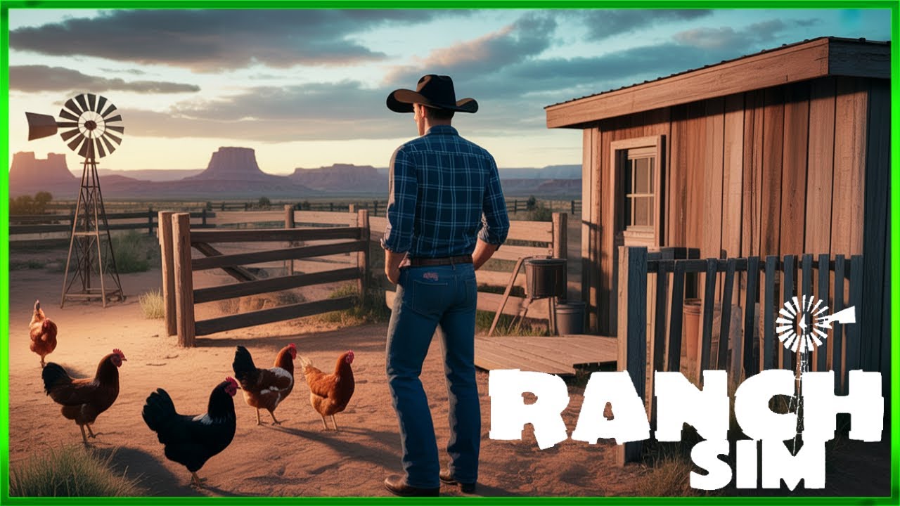 Ranch Simulator - Новое ранчо, которое будет построено в 2026 году - Ранчо на юго-западе - Эпизод #1