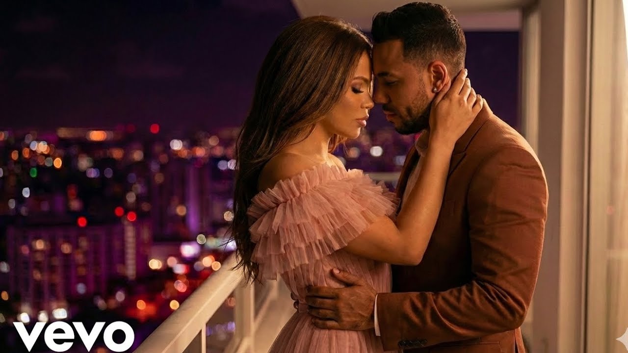 BÁILAME LENTO - Romeo Santos ( Lyrics Video )