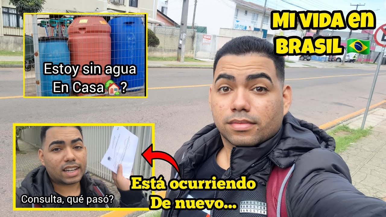 Así se me va el Día a Día como Joven Cubano en Curitiba Brasil 🇧🇷. Blog Buscando un Tanque de Agua 🫣