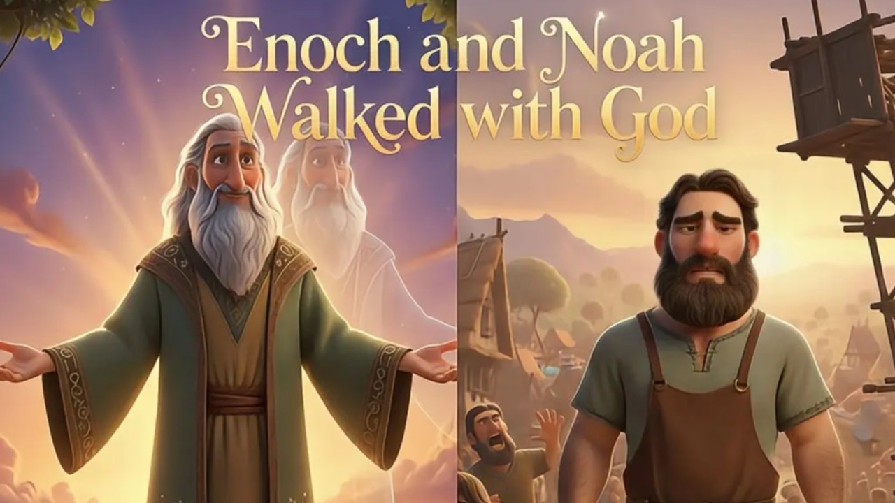Enoch and Noah Walked with God| Noah Built an Ark| The Story of Enoch