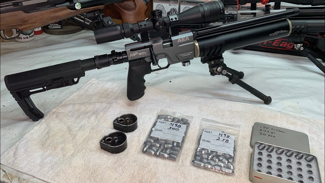 AEA .50 CAL HP MAX - MR HOLLOWPOINT & AEA AMMO @ FOX AIR POWER