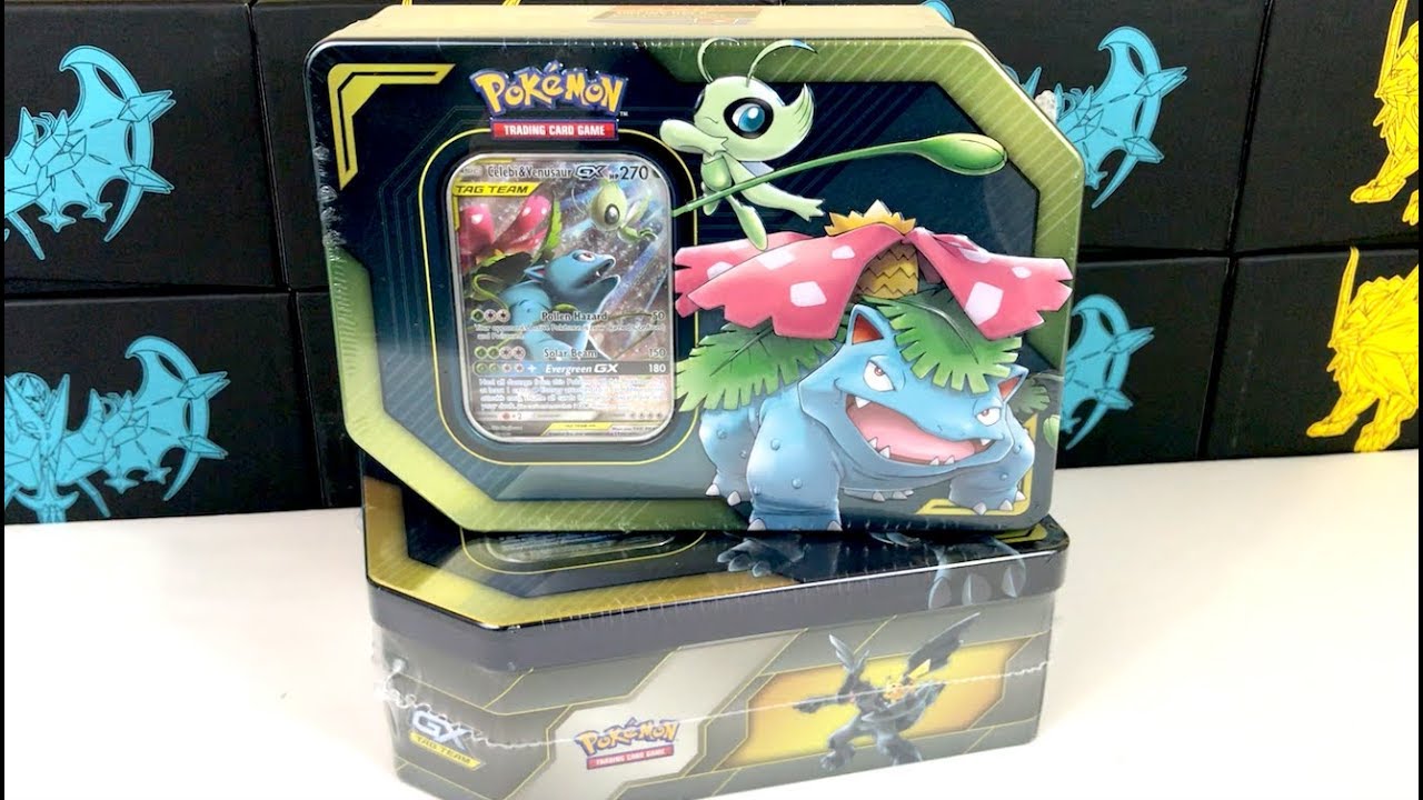 Opening Tins from Pokemon!