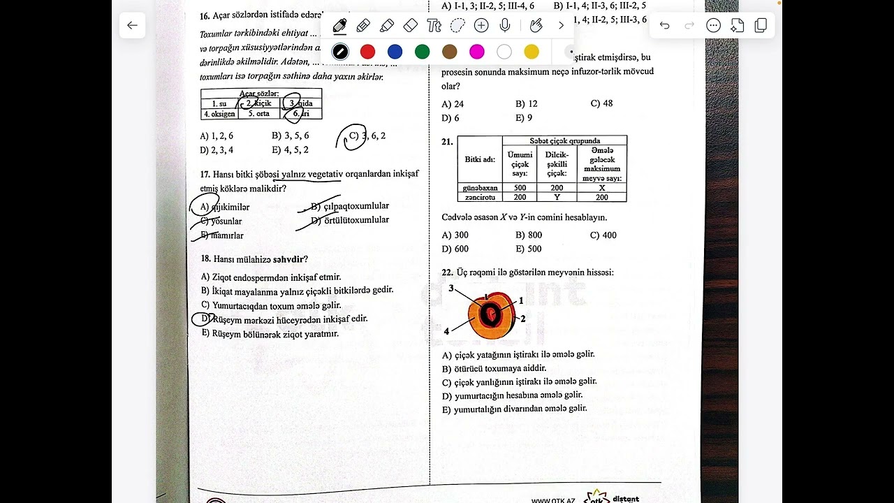 Biologiya 07 dekabr otk 10 sinif. 