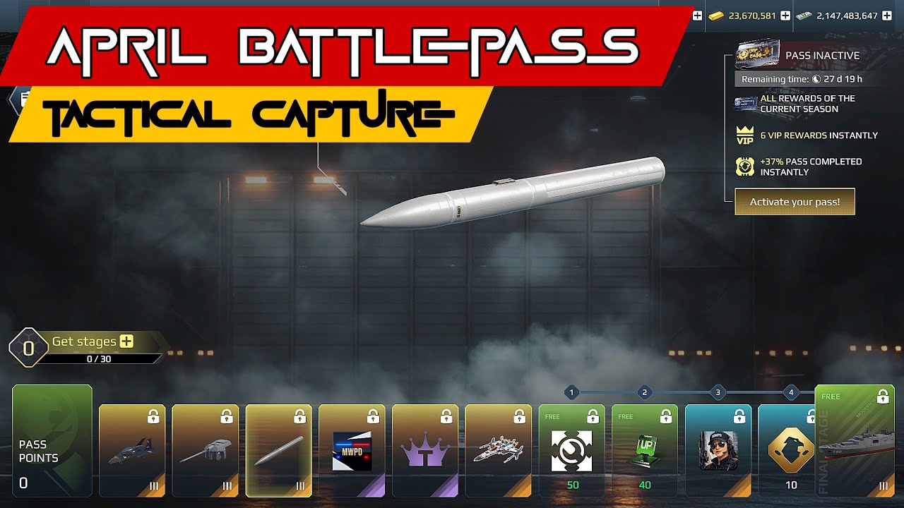 April 2026 Battlepass Review(Tactical Capture)🔥 | All Rewards & Worth Buying? | Modern Warships