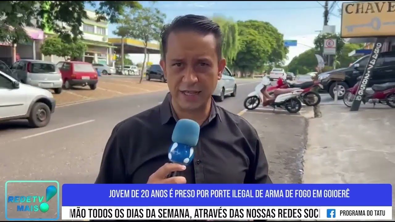 Jovem de 20 anos é preso por porte ilegal de arma de fogo em Goioerê