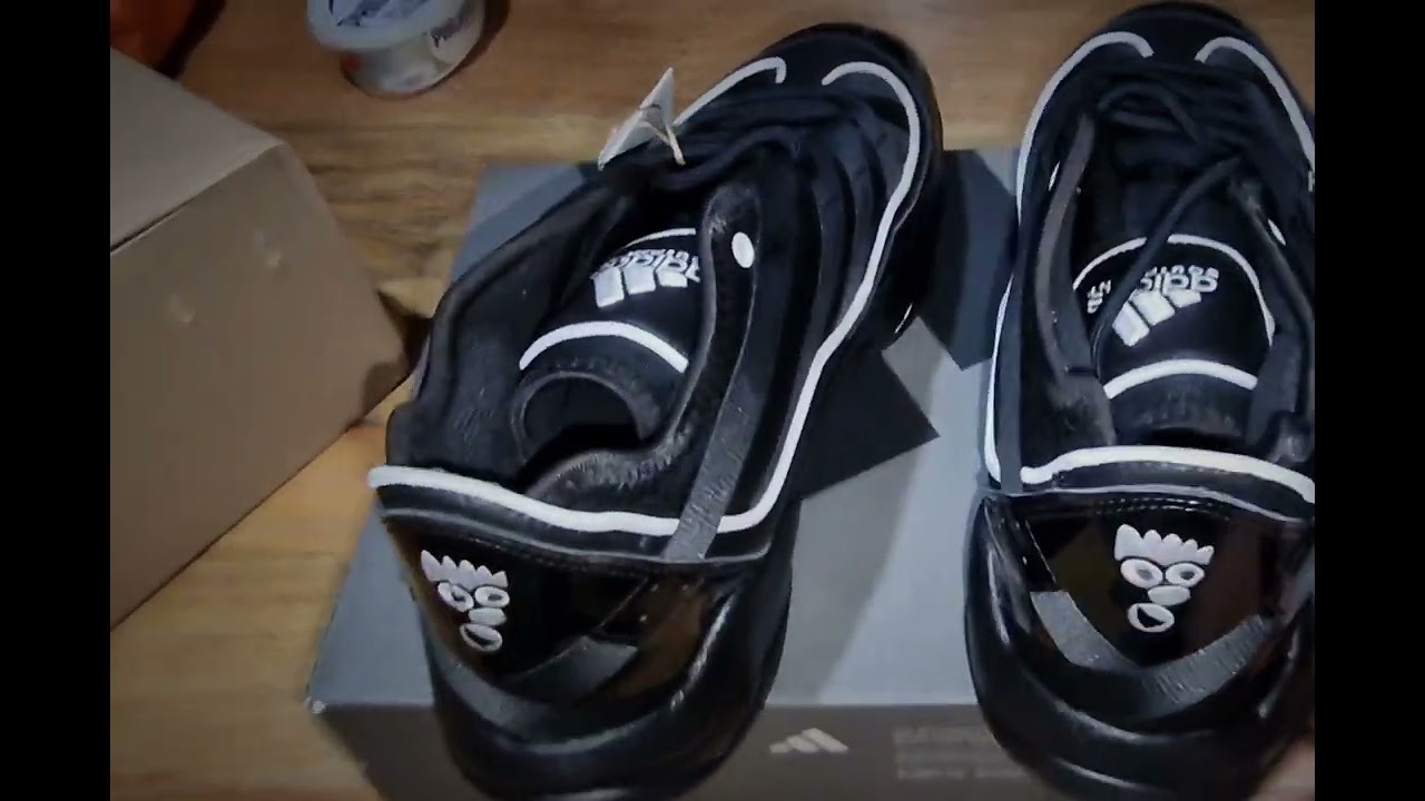 Adidas Top 10 2010 Black Trainers Unboxing