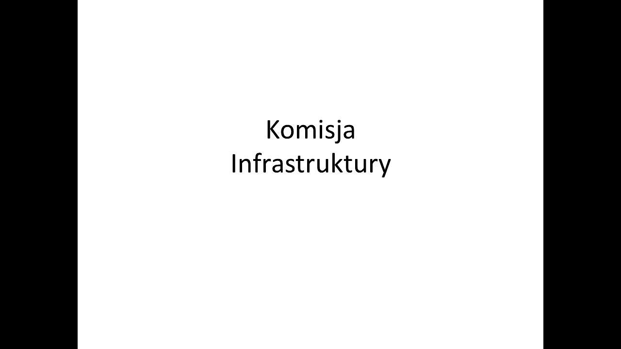 Komisja Infrastruktury Nr XVII - Rada Miasta Kędzierzyn-Koźle