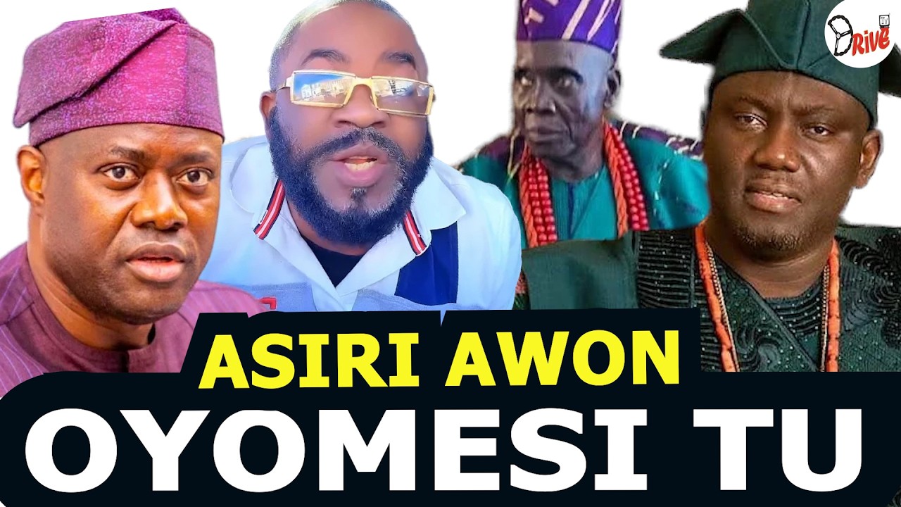 AARE TU ASIRI AWON OYOMESI PELU AWON OBA TI SEYI MAKINDE FII JE NI OYO LE ALAAFIN OYO LORI