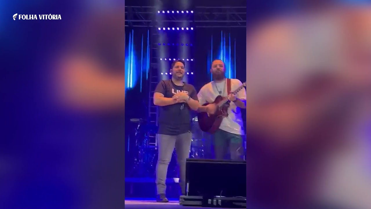 Mateus, da dupla com Jorge, recebe pedido inusitado de fã no meio de show
