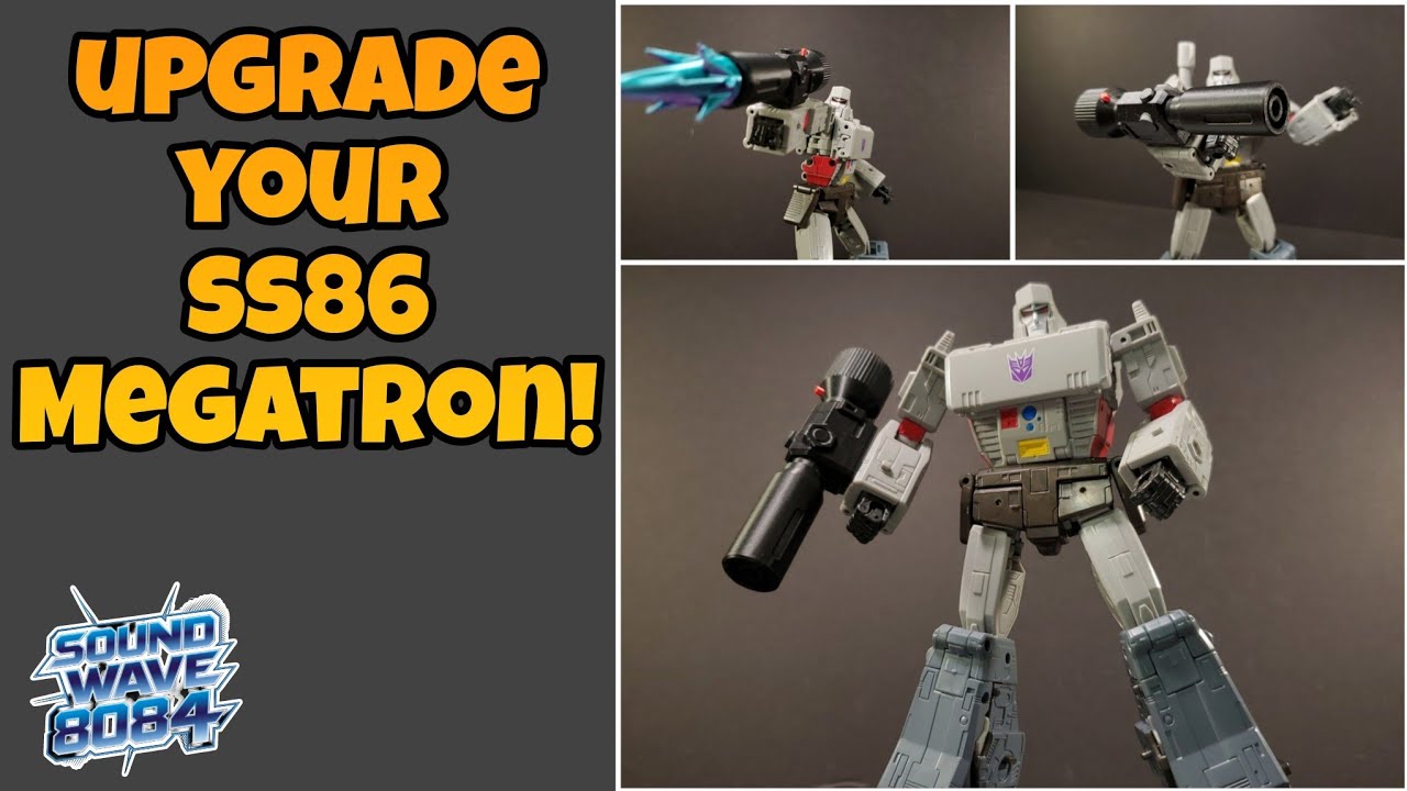 Upgrade Your SS86 Megatron With A New Fusion Cannon BY Funbie Studios/Collector Crafts!