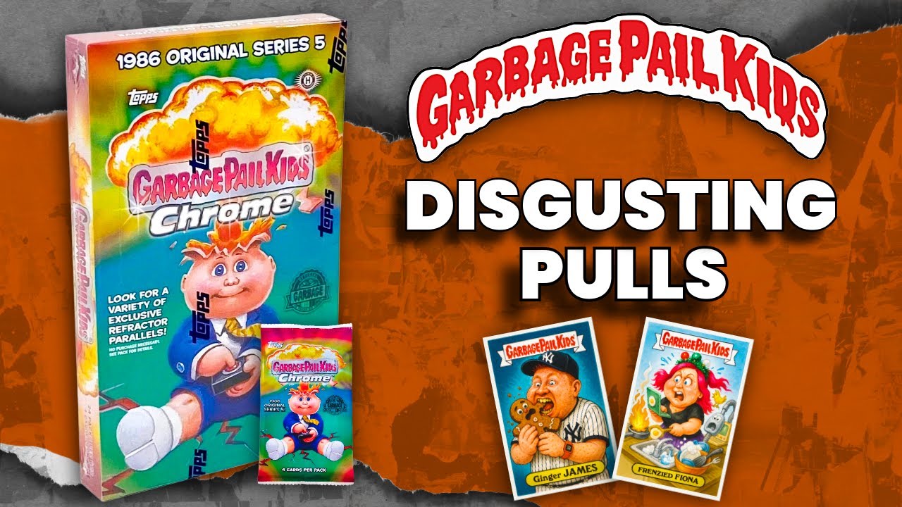 We Rip a Topps Garbage Pail Kids Series 5 Chrome Hobby Box! 🤮🔥