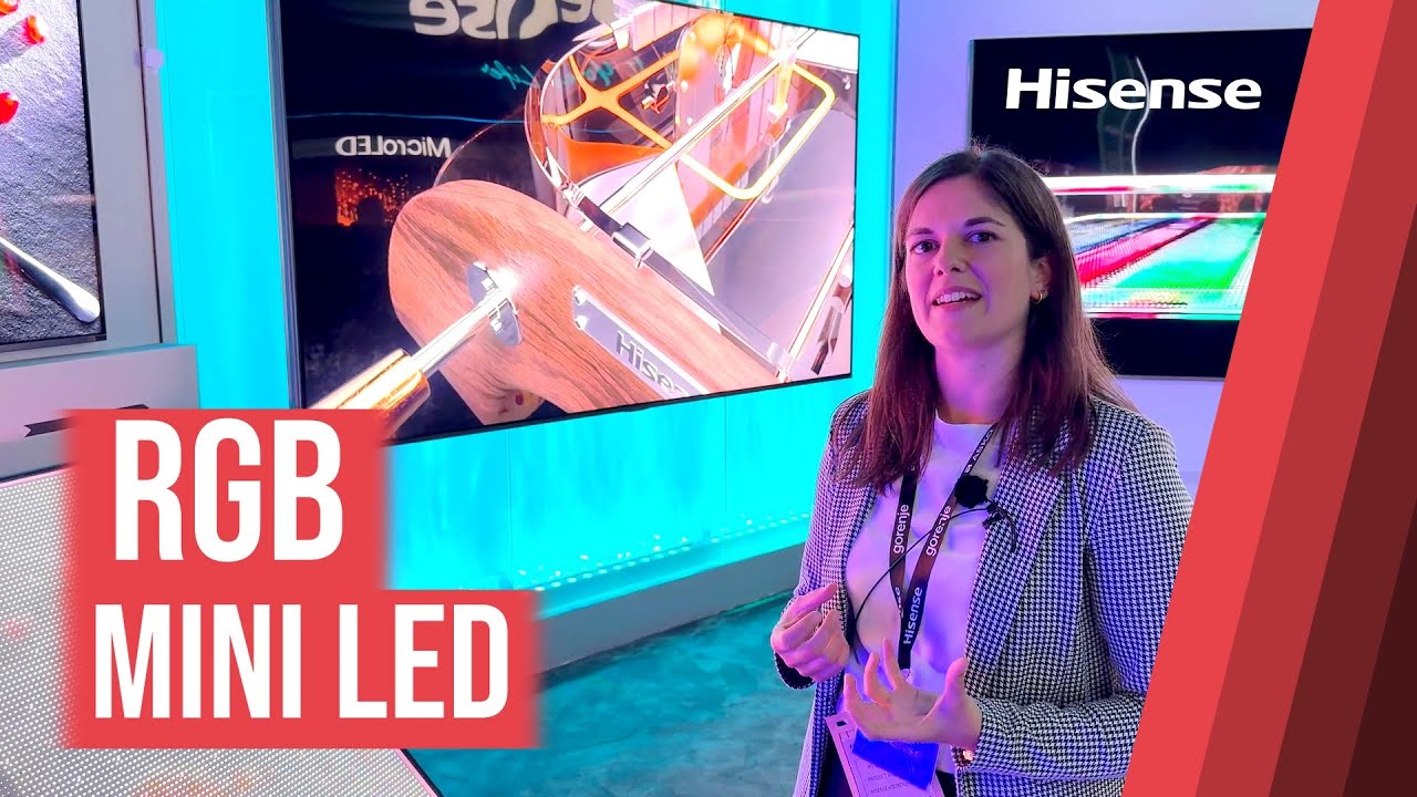Neue Flaggschiffe von Hisense:  RGB Mini LED auf der IFA