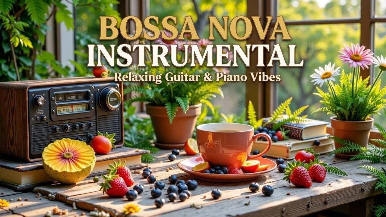 Morning Jazz & Sweet Bossa Nova Instrumental for Relaxing Cafe Background and Coffee Time