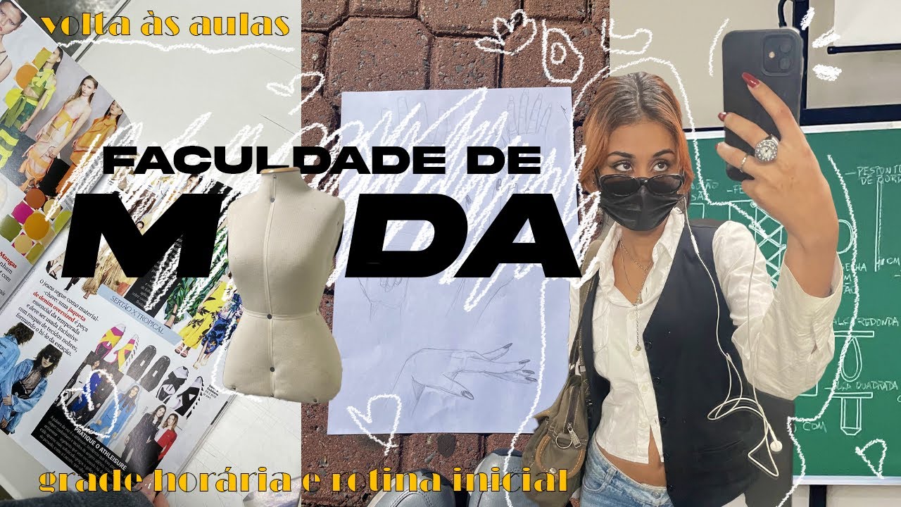 outra semana na faculdade de moda comigo!
