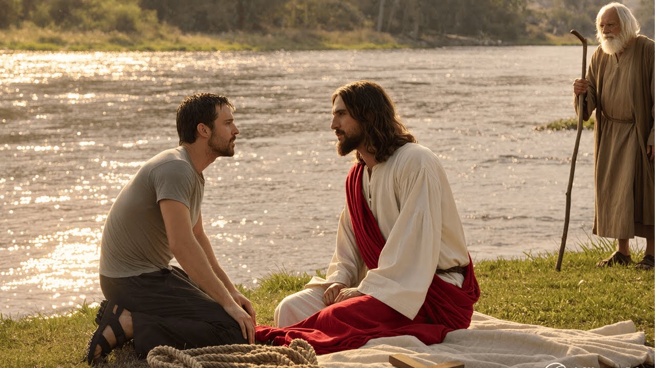 Il sauve un homme du fleuve sans savoir… Un vieil homme révèle : c’était Jésus !