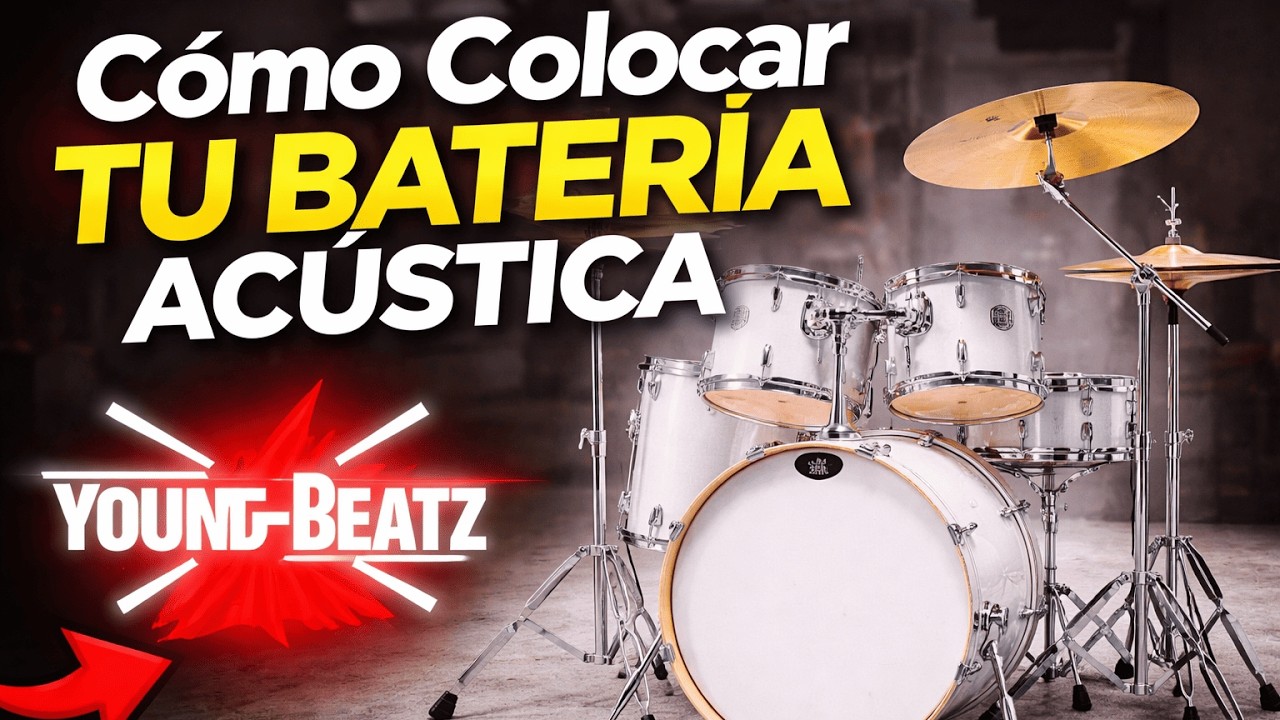 Episodio 1 || Cómo Colocar Tu Batería Acústica