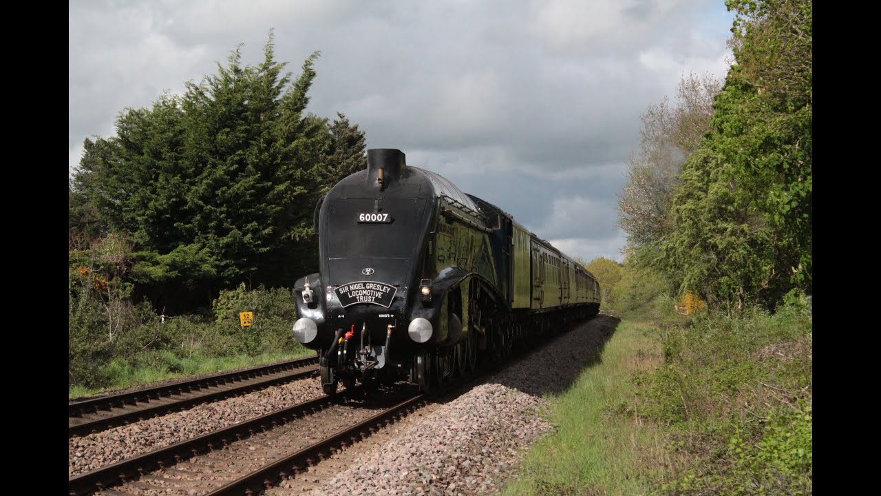 60007 Storms The Marches! 60007 Sir Nigel Gresley on The Welsh Marches Express - 10/05/2023