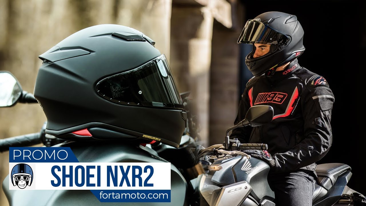 The new SHOEI NXR2 introduced by Marc Marquez - official video | FortaMoto.com