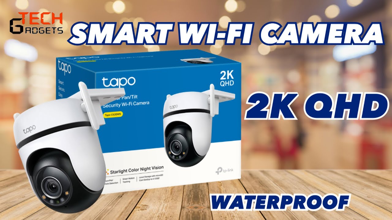 TP-Link Tapo C520WS - Unboxing & Set Up | Smart Waterproof Wi-Fi CCTV Camera.