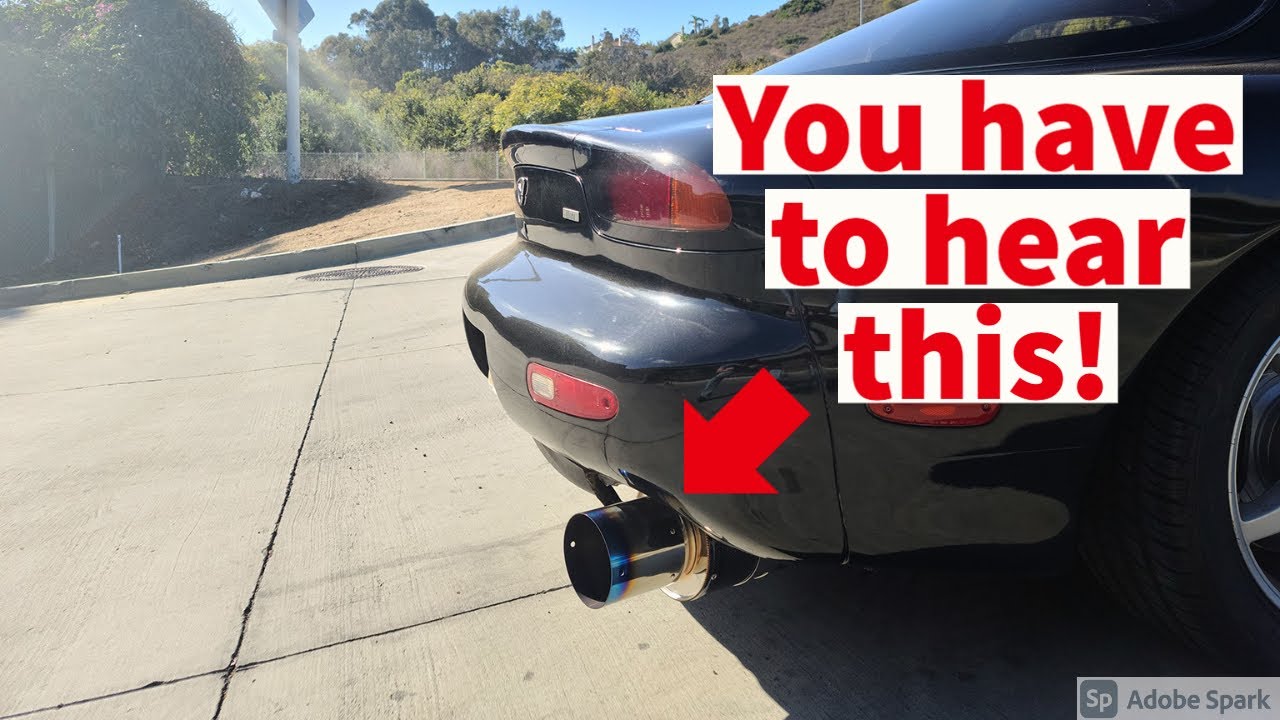 FD3S RX-7 Midpipe Install // Pettit racing catted midpipe.