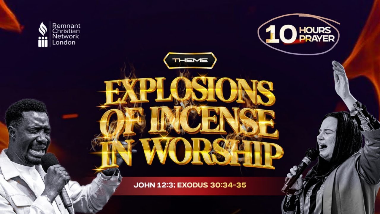 EXPLOSIONS OF INCENSE IN WORSHIP || 10-HOURS PRAYERS || 17.01.2026