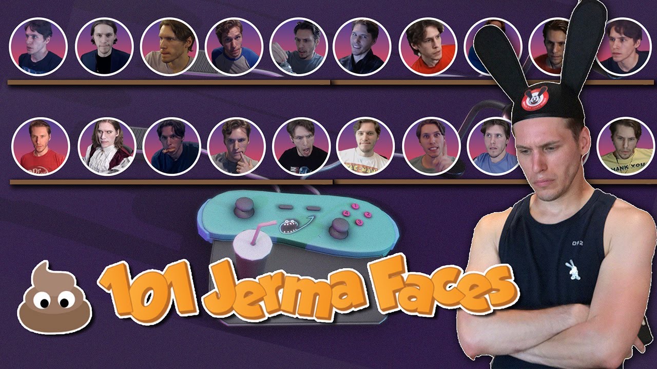 101 Jerma Faces | Faces You’ve Seen in Your Nightmares