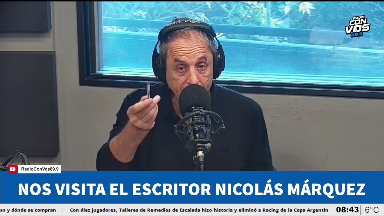 Fuerte cruce entre Tenembaum y Nicolás Márquez, biógrafo de Milei: 