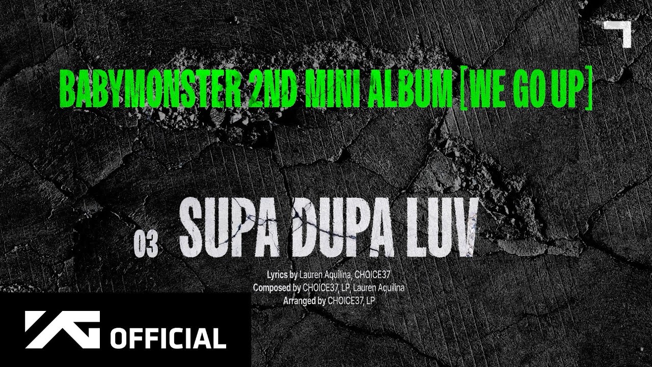 BABYMONSTER - &lsquo;SUPA DUPA LUV&rsquo; (Official Audio)