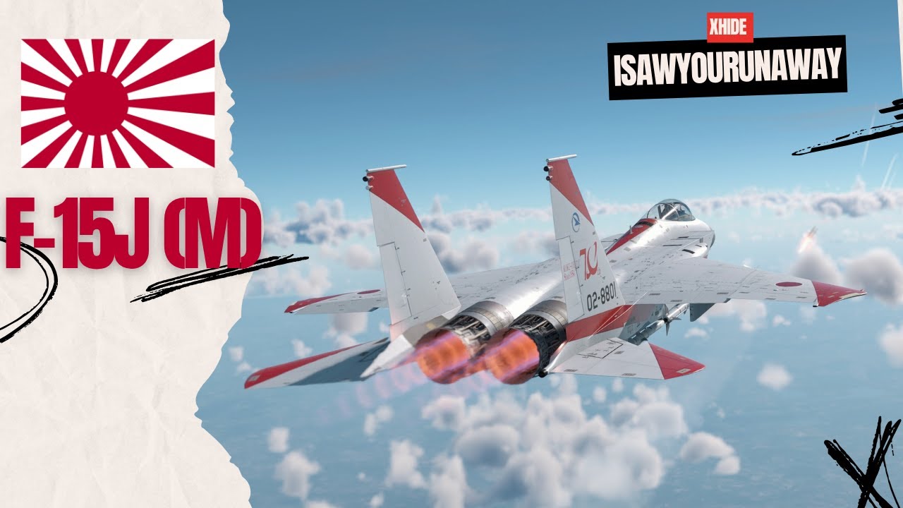 F-15J(M) Eagle - всё ещё лучший топ Японии в #warthunder