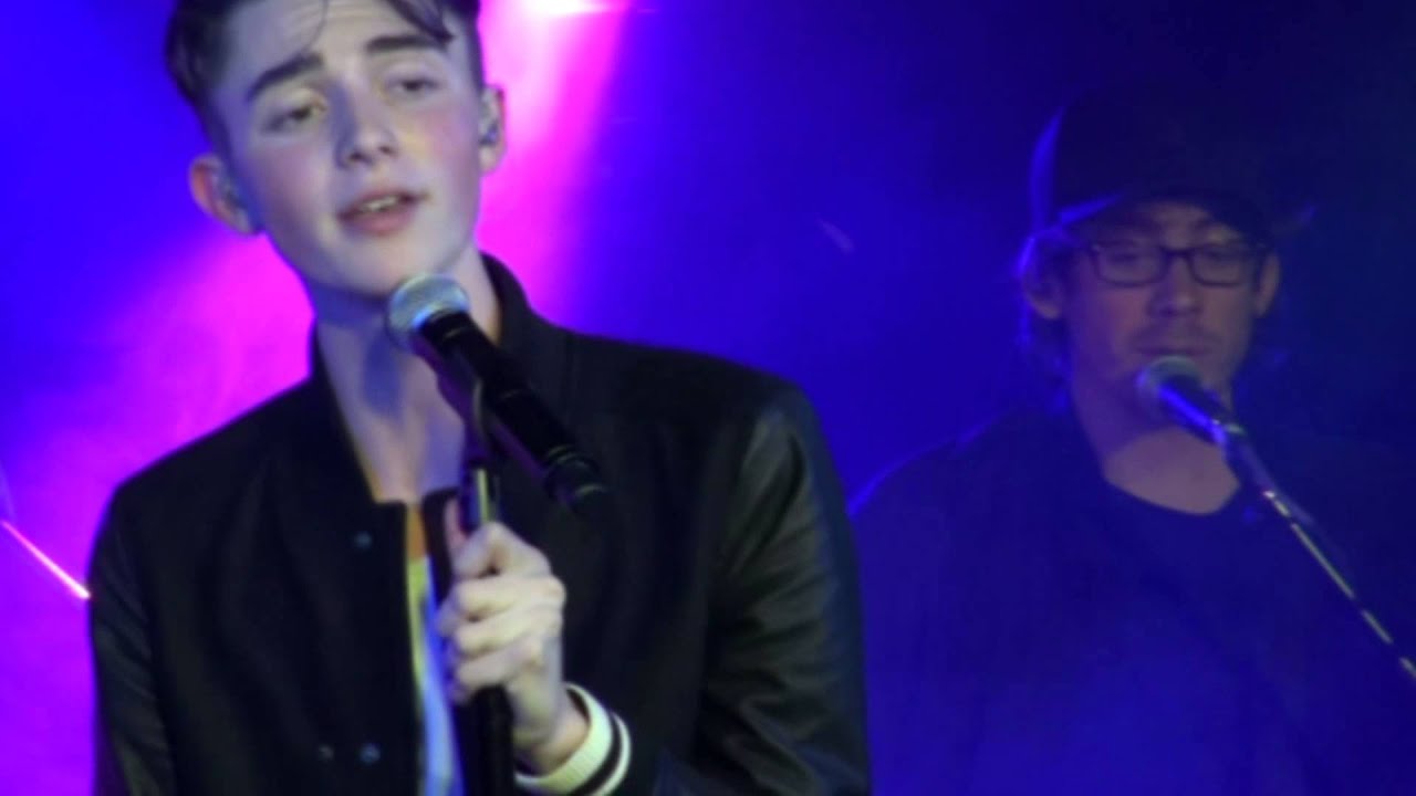 Greyson Chance Live in New York, Part 4 Another memory and Mr. Man :)